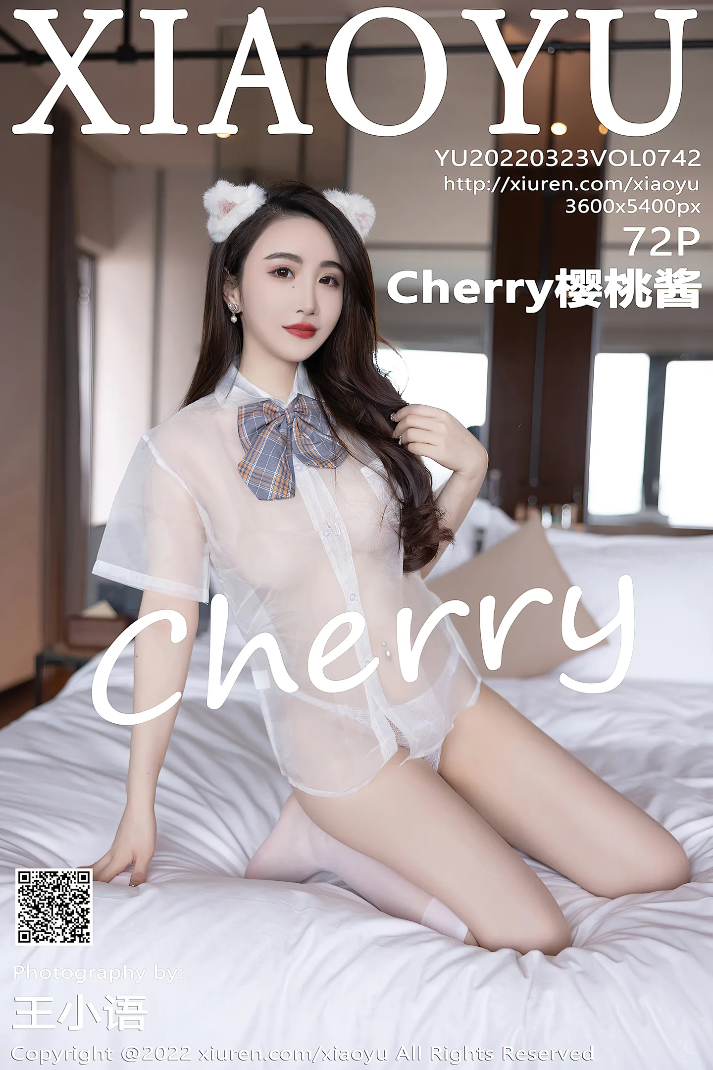 [XiaoYu画语界]Vol.742_女神Cherry樱桃酱私房性感透明JK服饰配白丝袜撩人诱惑写真72P-秀人网 - XiuRen.Space